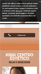 Mobile Screenshot of centroesteticokiwa.it